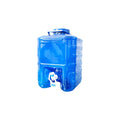 10L Dark Blue Square Bottle