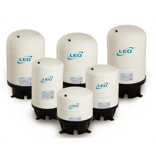 TANK-VERTICAL-24L Vertical pressure tank designed to stabilise water pressure, reduce pump cycling and store pressurised water for domestic or light commercial systems