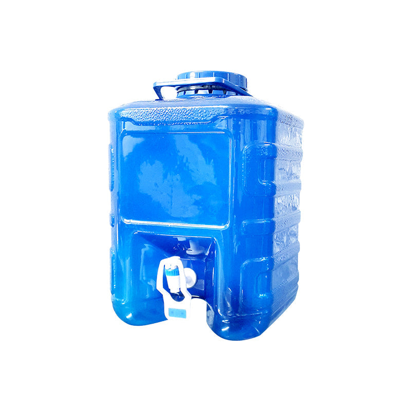 20L Dark Blue Square Bottle