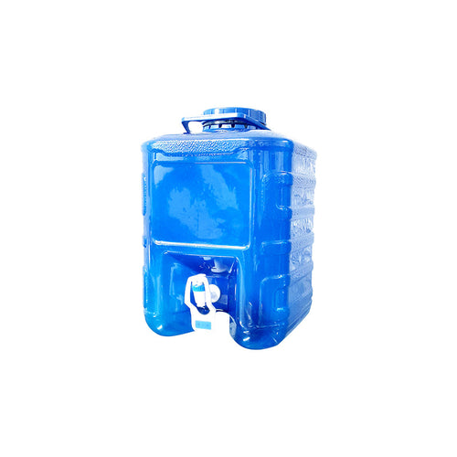25L Dark Blue Square Bottle