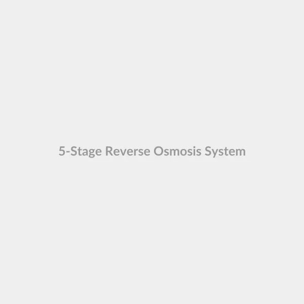 5-Stage Reverse Osmosis System (75 GPD)