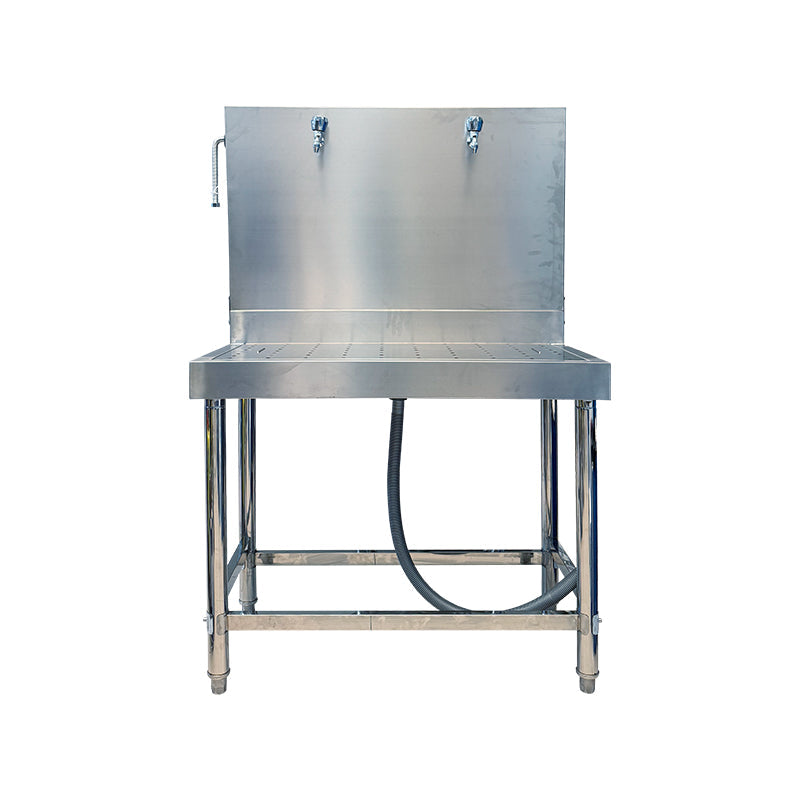Double Tap Stainless Steel Filling Table