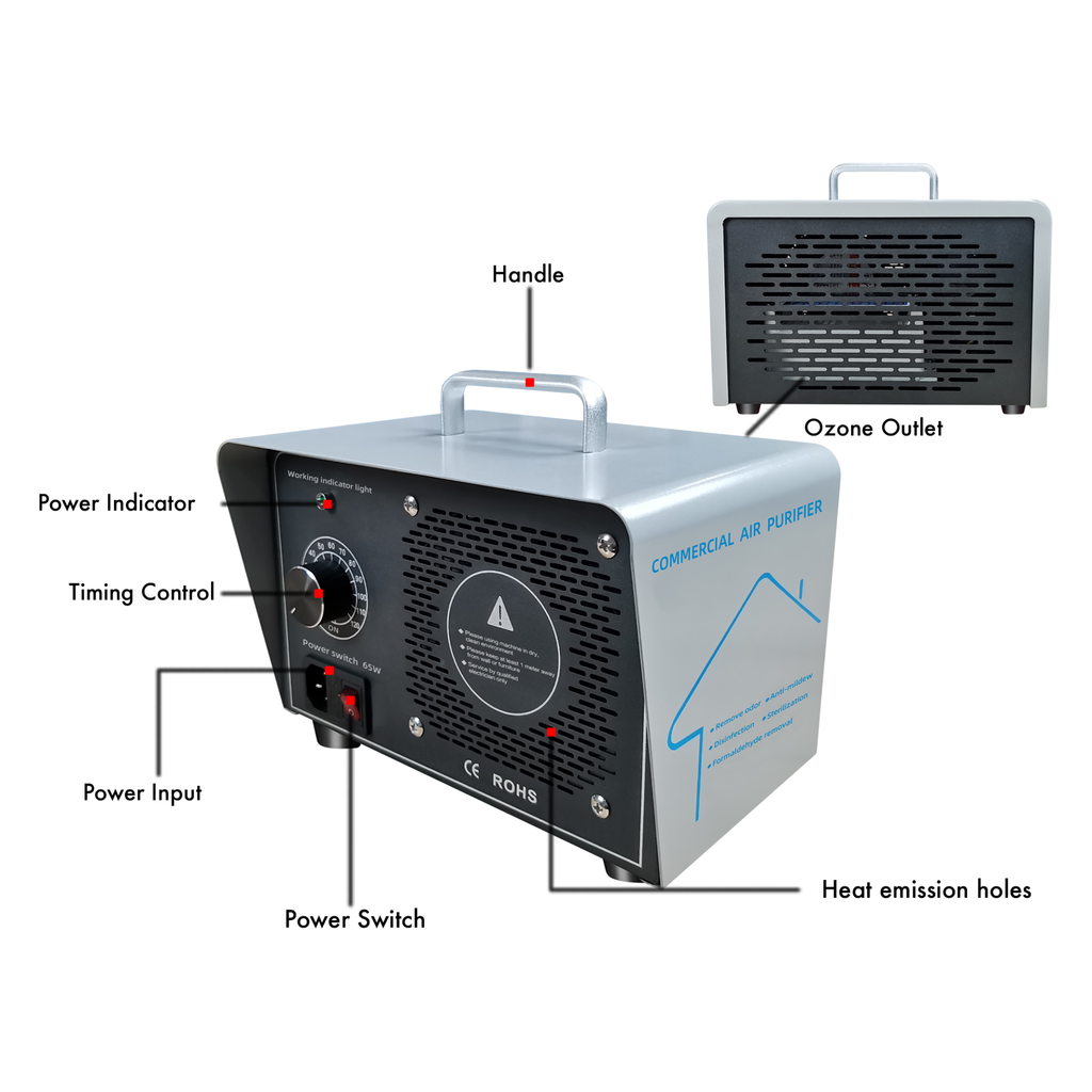 5G/Hr  Ceramic Ozone Generator for Air