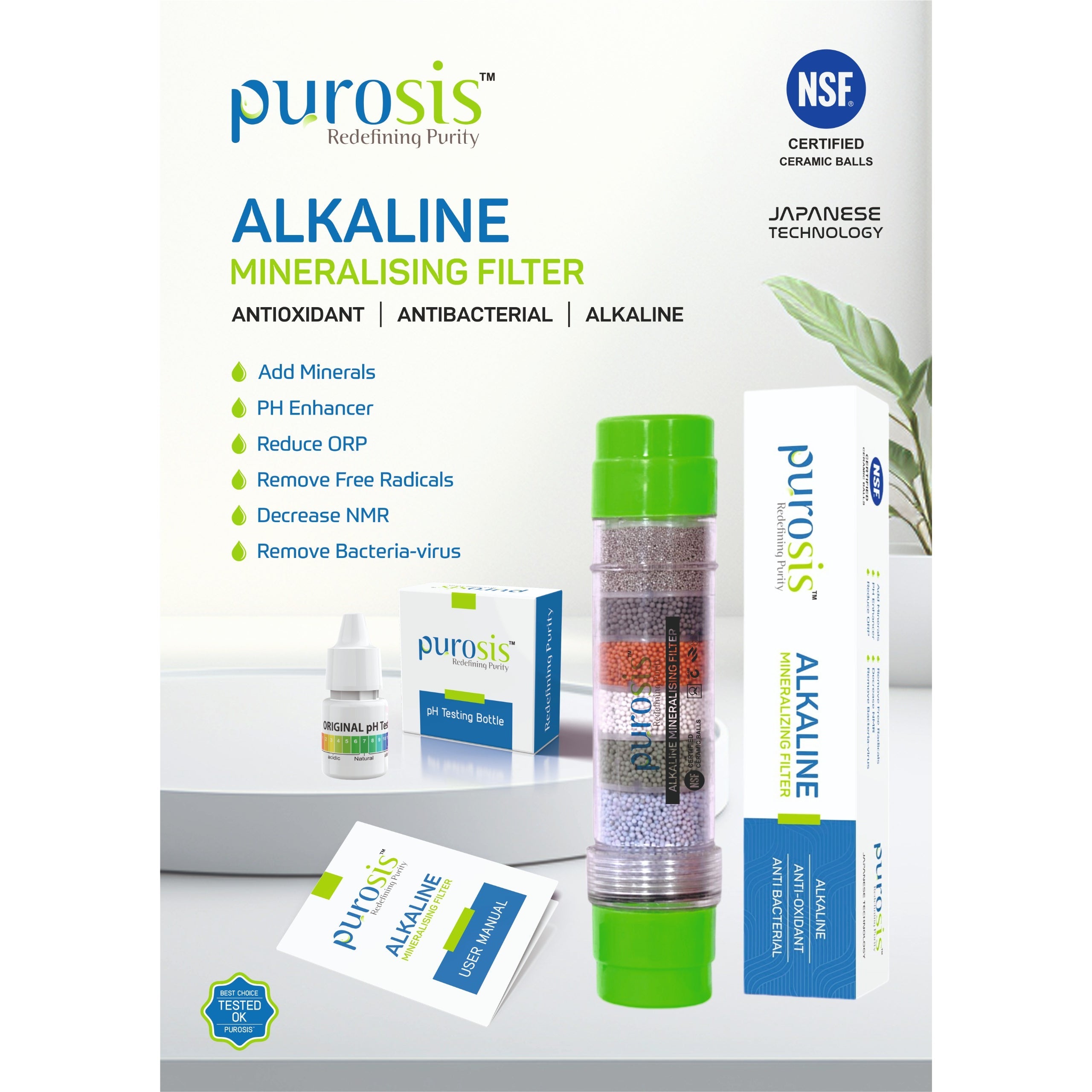 Purosis Alkaline Mineralizing Filter