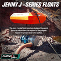 Amandla J1200 Float Assembly suspending a pump