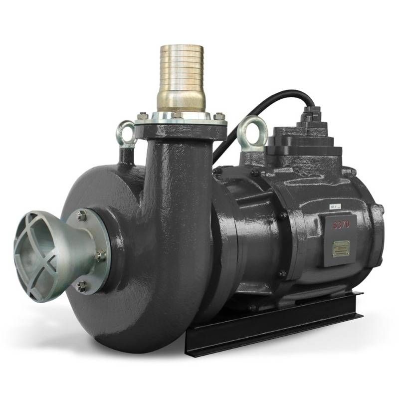 Amandla Varkie S370 non-flameproof horizontal vortex submersible sludge pump