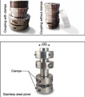 Borequip 316 stainless-steel borehole hose coupling – 8 inch / 200 mm
