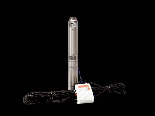 John Tech 4SGM2-11 4 inch borehole pump set with cable and control box