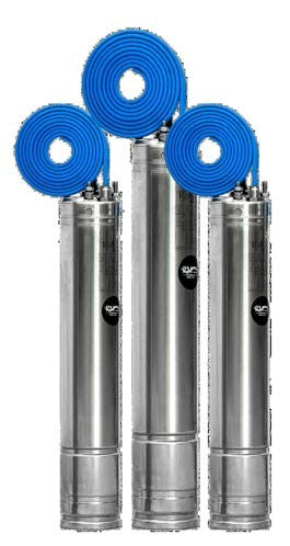 PM Technology 4OM 4 inch oil-filled submersible motor 2.2 kW 230V single-phase