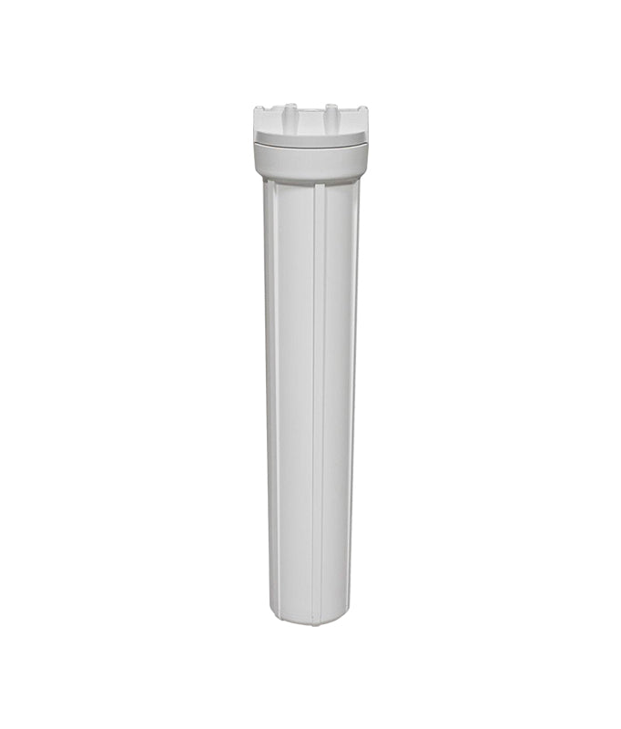 20″ Std Housing 3/4″ Port White