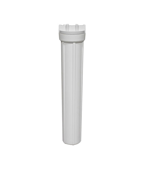 20″ Std Housing 3/4″ Port White